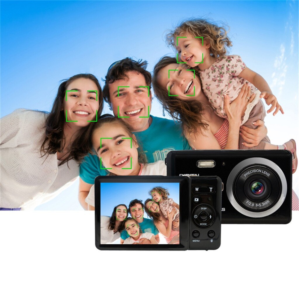 Cámaras Digitales 2,7 pulgadas ultrafinas 20 millones de píxeles Hd cámara Digital niños vídeo 4X Digital zoom + usb c0612