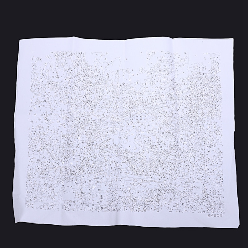 16X20inch Paint By Number Kit DIY Digital Oil Acrylic Painting on Canvas Home Decor, Autumn park