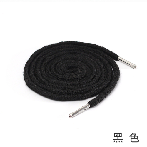 140cm Sports Pants Woven Rope Belt Cord Sweatpants Drawstring Strap Hoodies Accessories DIY Apparel Sewing Band Supplies: black
