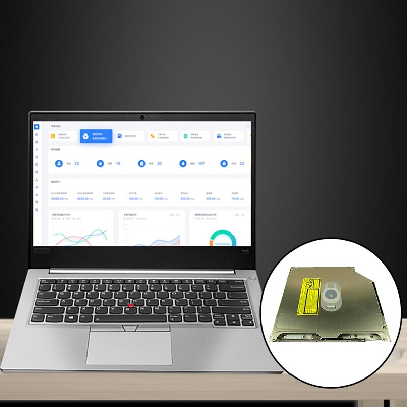 Unidad de grabación de DVD para ordenador portátil Apple Por A1286, A1287, A1278, A1297, ranura de serie SATA integrada de 9,5 MM, unidad de carga de DVD