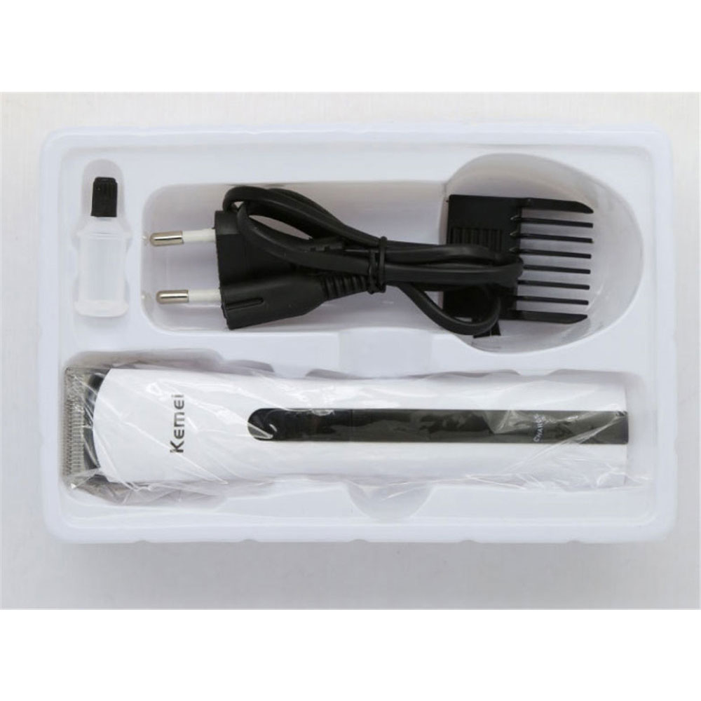 Kemei hair clipper hair trimmer cutting beard trimmer electric shaving machine rechargeable electric razor barber for man tool: No original box
