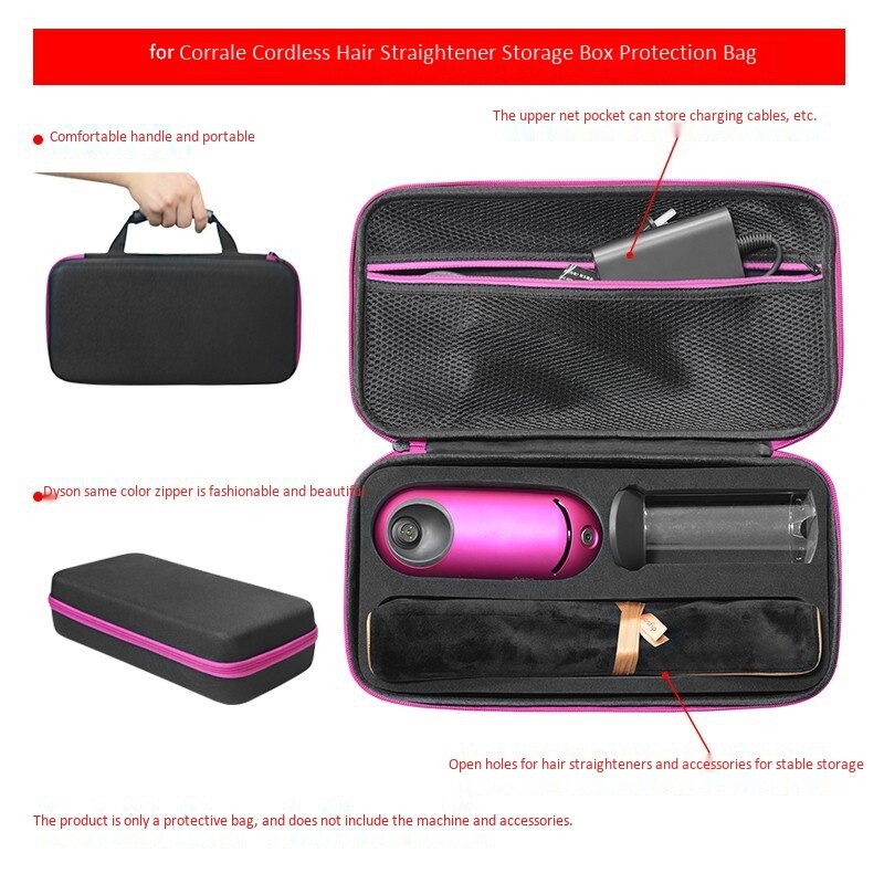 Voor Dyson Corrale Draadloze Stijltang Draagtas Bescherming Case Hard Shell Anti-Kras Opbergtas Reizen