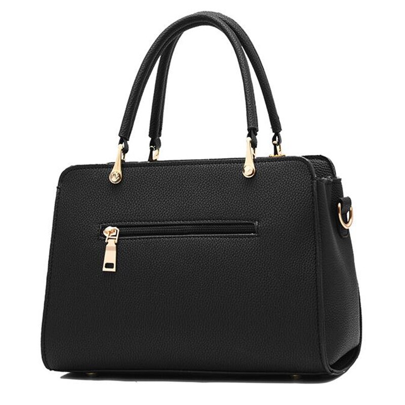 Yogodlns Patchwork Shoulder Bag - Women's Tassel Tote - PU Leather Crossbody Purse - Versatile Style
