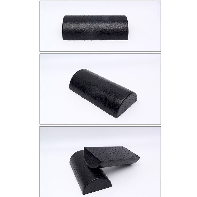 Yoga foam roller high density halvrund hjemmegymnastik motion foam rollers pilates massage fitness udstyr