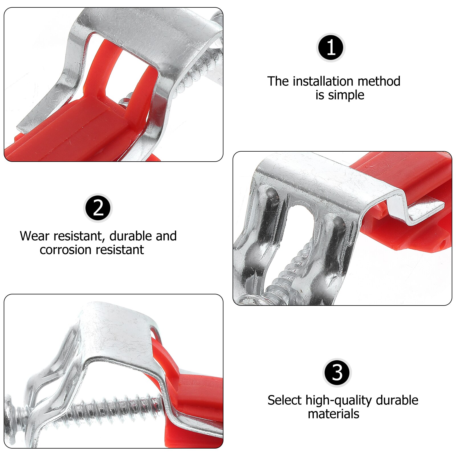 5pz Lavello fissaggio morsetti cucina Lavello montaggio clip Accessori piatto stoffa clip