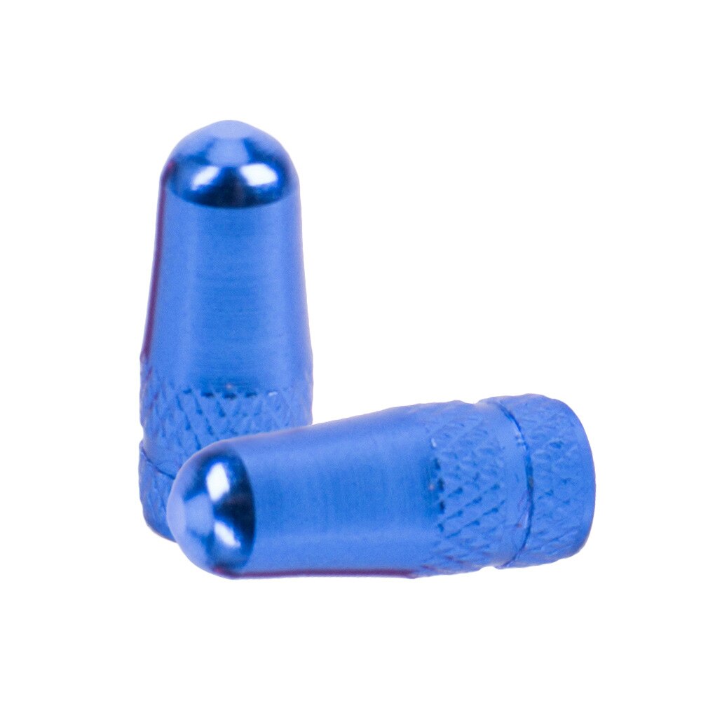 2 Stuks Bike Presta Valve Cap Duurzaam Fiets Fixie Mtb Presta Velg Tyre Stem Air Ventieldopjes Stofkap fietsen Accessoires: 2PCS blue