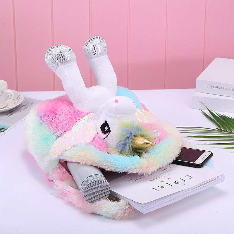 3D Karikatur Tier Einhorn Baby Rucksäcke Kindergarten Schoolbag Kinder Rucksack Kinder Schule Taschen Mädchen Jungen Rucksäcke