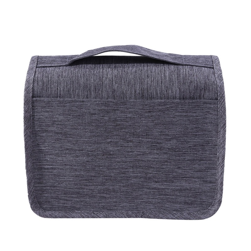 Hanging Travel Big Cosmetic Toiletry Bag Women Men Necessary Make Up Beauty Vanity Cases Organizer Accessory Storage Wash Pouch: Brown