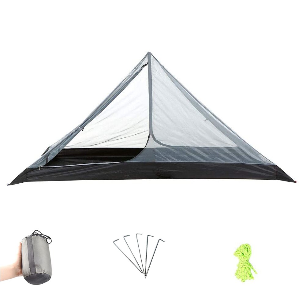 Single Instant Mosquito Net Camping Tent for Outdoors Beach Hiking Travel