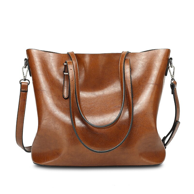 De Dame Handtas Dames Olie Mode Schouder Tas