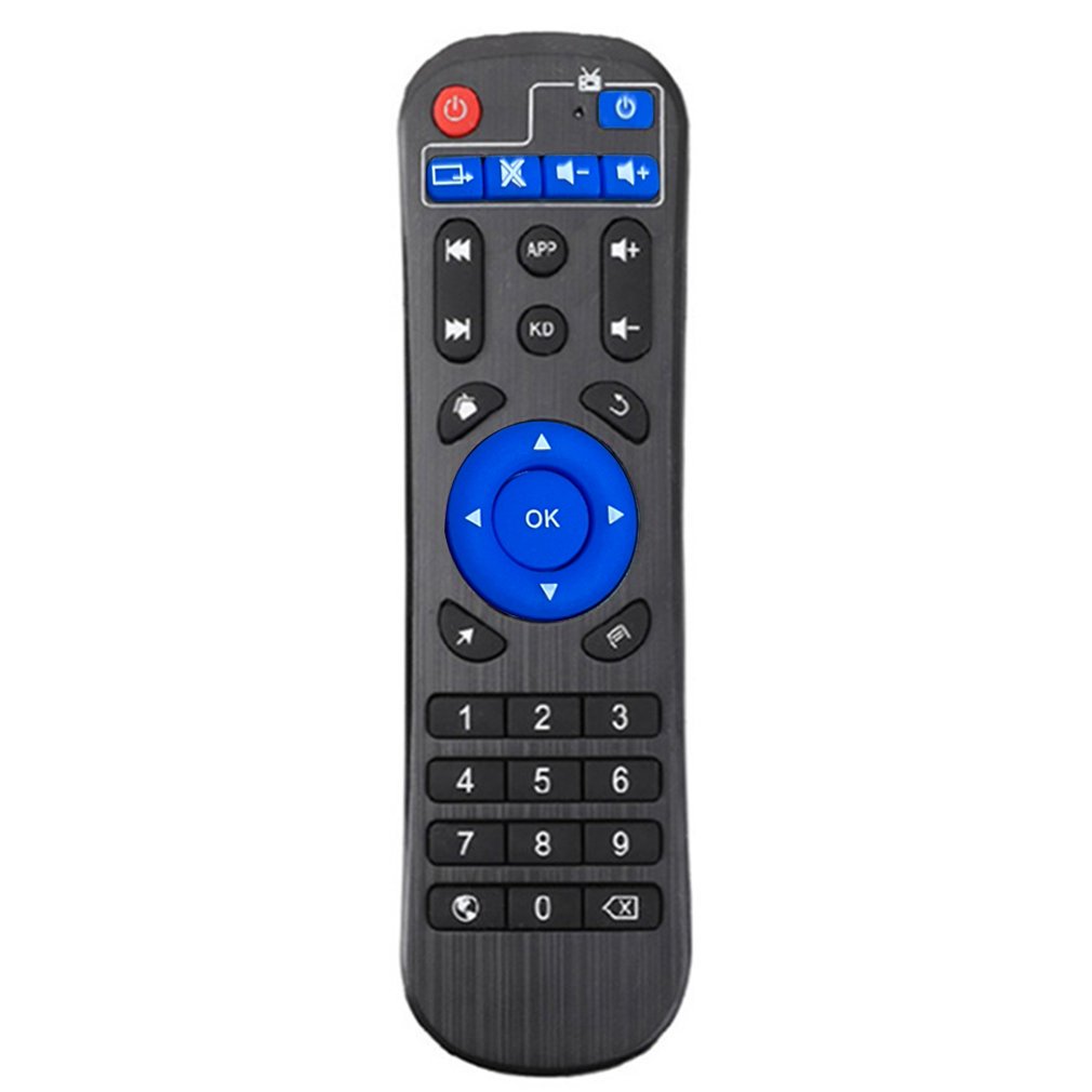 Mando a distancia universal para TV, reemplazo para Q Plus T95 max/z H96 X96 S912, Android TV BOX, reproductor multimedia, controlador de aprendizaje IR