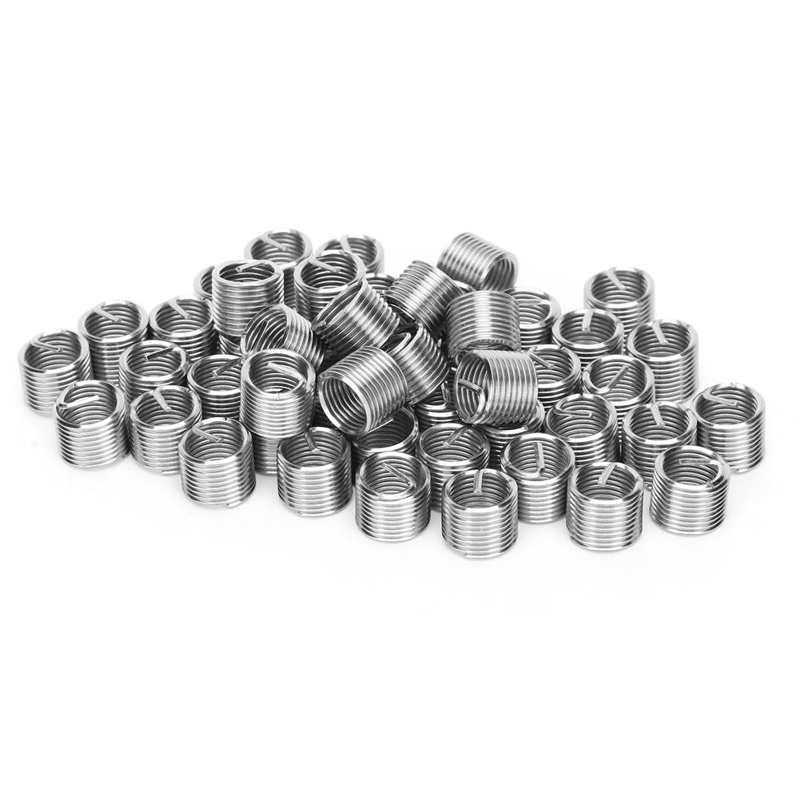 Thread Inserts Thread Repair Tool High‑Strength for DIY Handcraft Machine 50 Packs