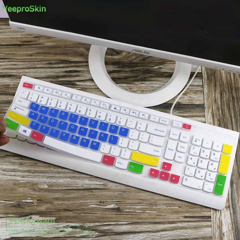 Dla Lenovo pulpit komputera w jednym PC S3150 S4250 S2010 S3040 S4150 S5130 klawiatura pokrywa protector: candyblue