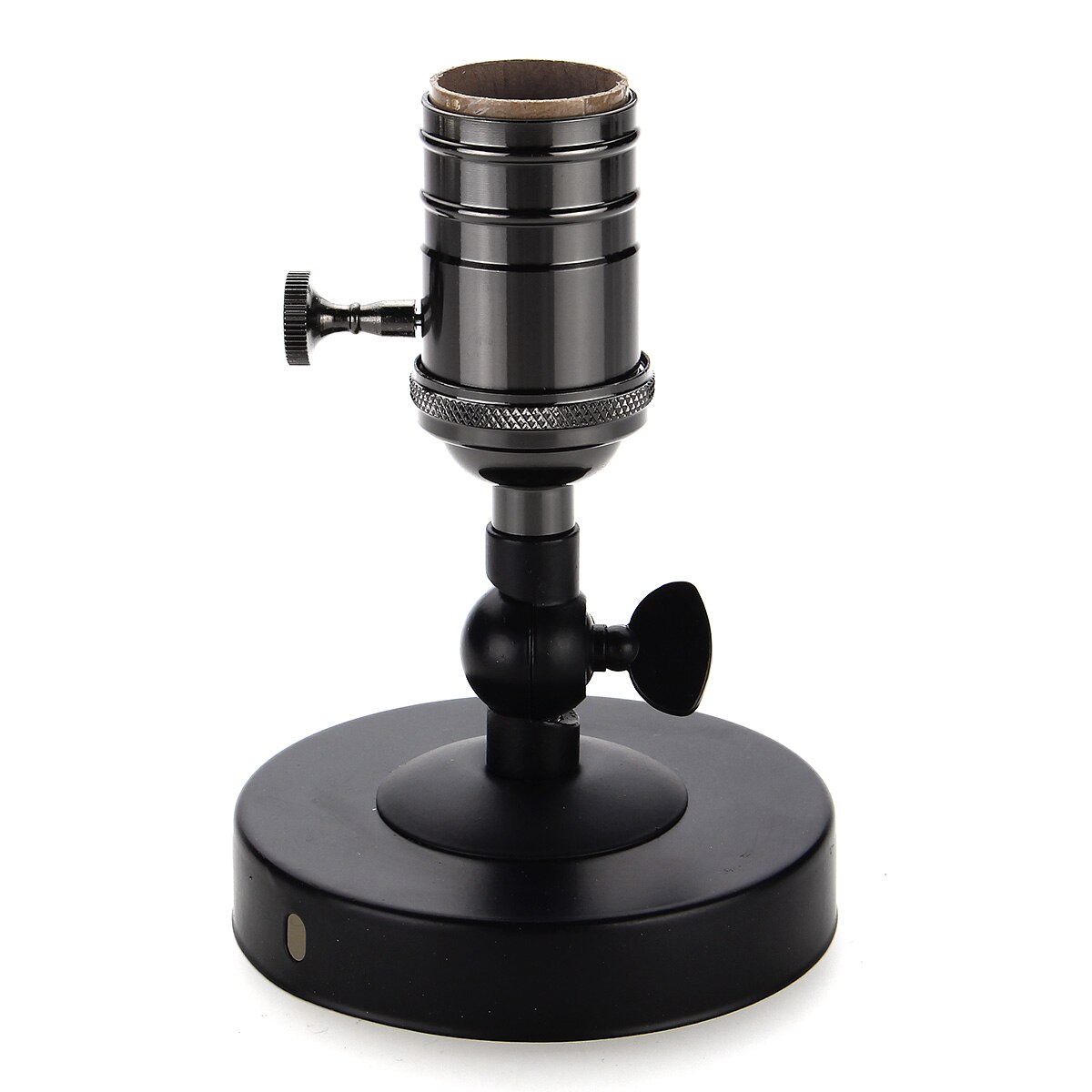 Wandlamp Blaker Lamp Base E27 Industriële Moderne Vintage Retro Antieke Plafond Light Bulb Lamp Holder Socket AC110-240V: Black