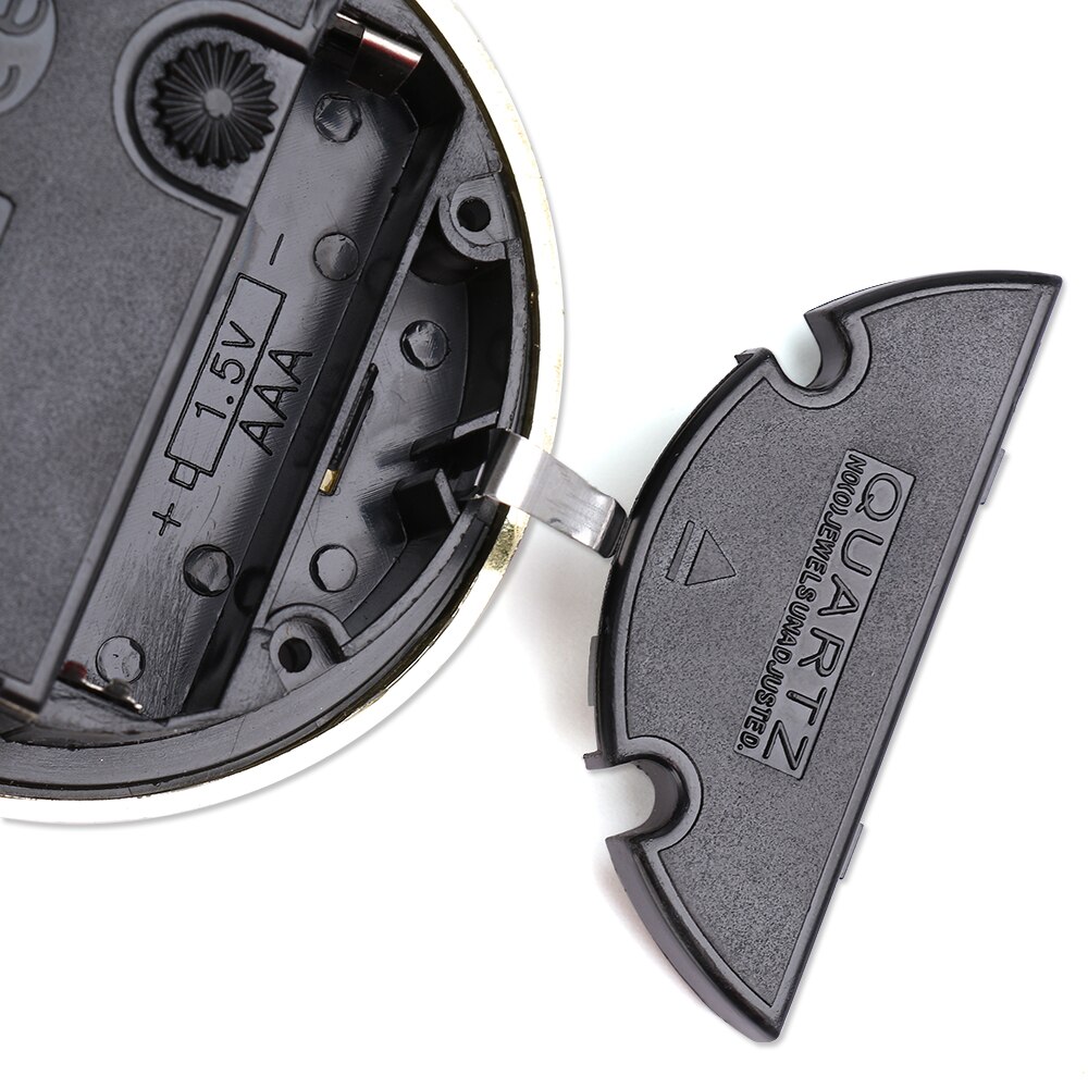 Klassisk 2-1/2 "  (65mm)  klocka kvarts rörelse infoga romerska siffror vitt ansikte silver trim diy klocka accessorie