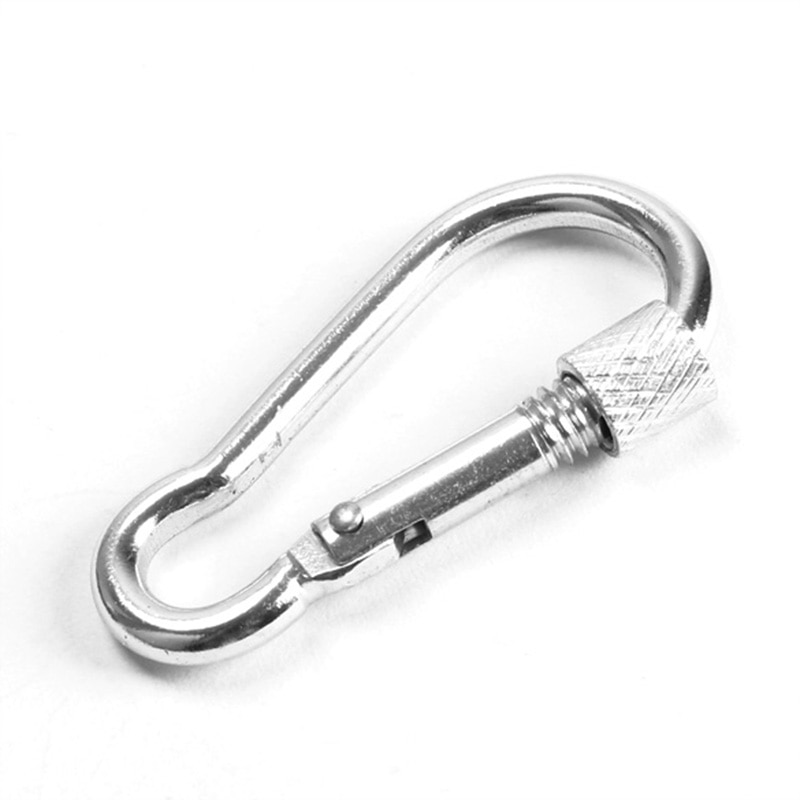 5 Stks/set Schroef Lock Karabijnhaak Karabijnhaak Aluminium Legering Clip Voor Outdoor Camping Wandelen Ed