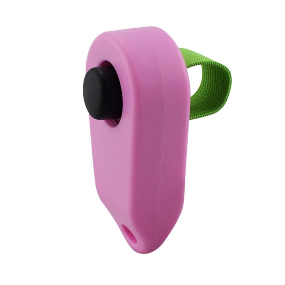 Hondentraining Clicker Huisdier Kat Plastic Sound Clicker honden Click Trainer Hulpmiddelen Draagbare geluidsgids Hondentrainingsbenodigdheden: Roze