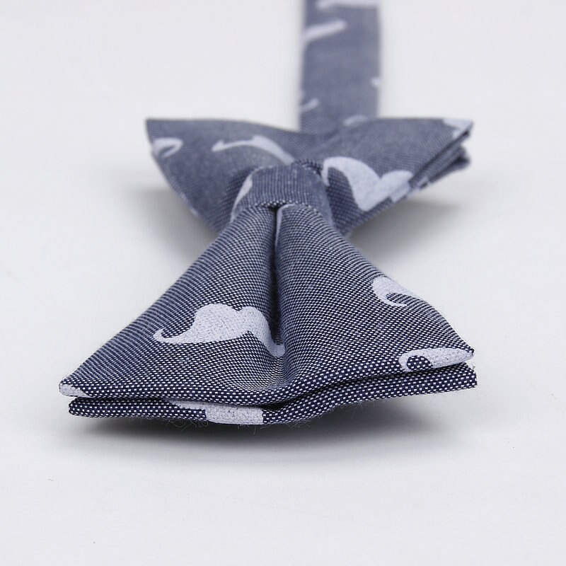 Ianthe-cravate de marié Vintage | , imprimé de moustache, avec nœud papillon, à la , pour hommes, Vestido Gravatas