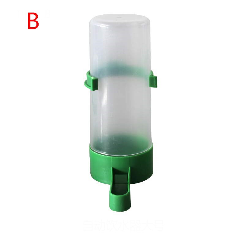 Bird Water Drinker Feeder Waterer with Clip Pet Bird Supplies Dispenser Bottle Drinking Cup Bowls for Pet Parrot Cage: B