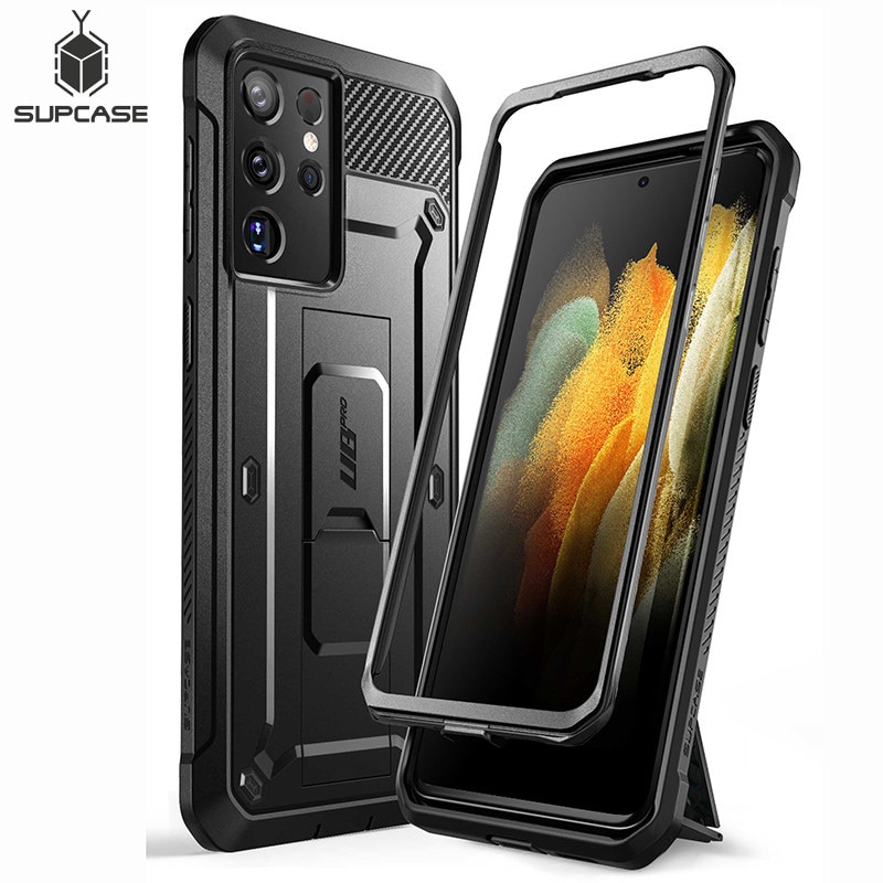 SUPCASE For Samsung Galaxy S21 Ultra Case Release) 6.8&quot; UB Pro Full-Body Holster Cover WITHOUT Built-in Screen Protector