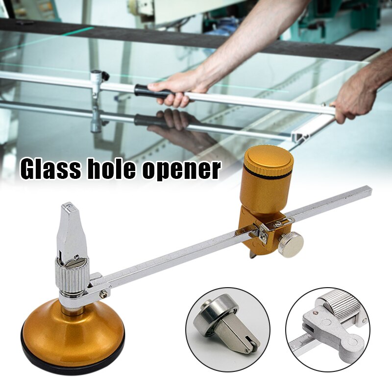 Duurzaam Snijden Wielen Kompassen Glas Zuig Glas Circle Cutter Hand Tool