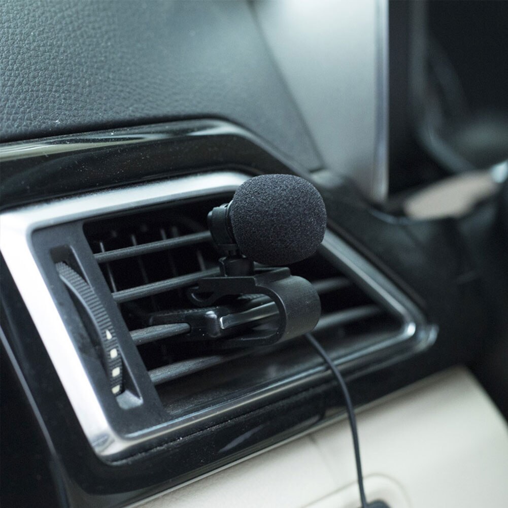 MINI Microphone Audio de voiture, avec prise Jack 3.5mm, stéréo, externe filaire, pour PC, voiture, Radio DVD,