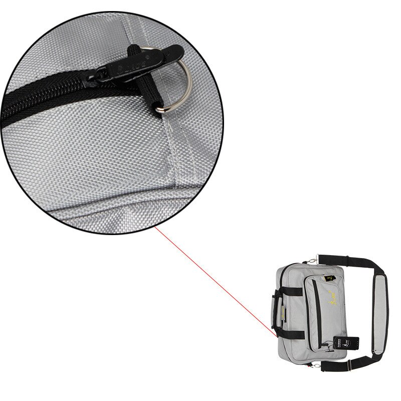 Klarinet Zak Oxford Doek Schuine Handtas Sterke Bescherming Klarinet Hobo Tas Waterdichte Draagtas Met Riem Instrument Zak