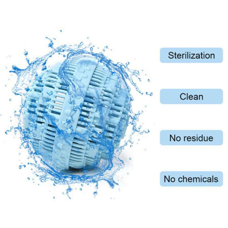 Herbruikbare Wasserij Schoonmaken Bal Magic Anti-Kronkelende Kleren Wassen Producten Machine Wassen Anion Moleculen Badkamer Cleaning Tools