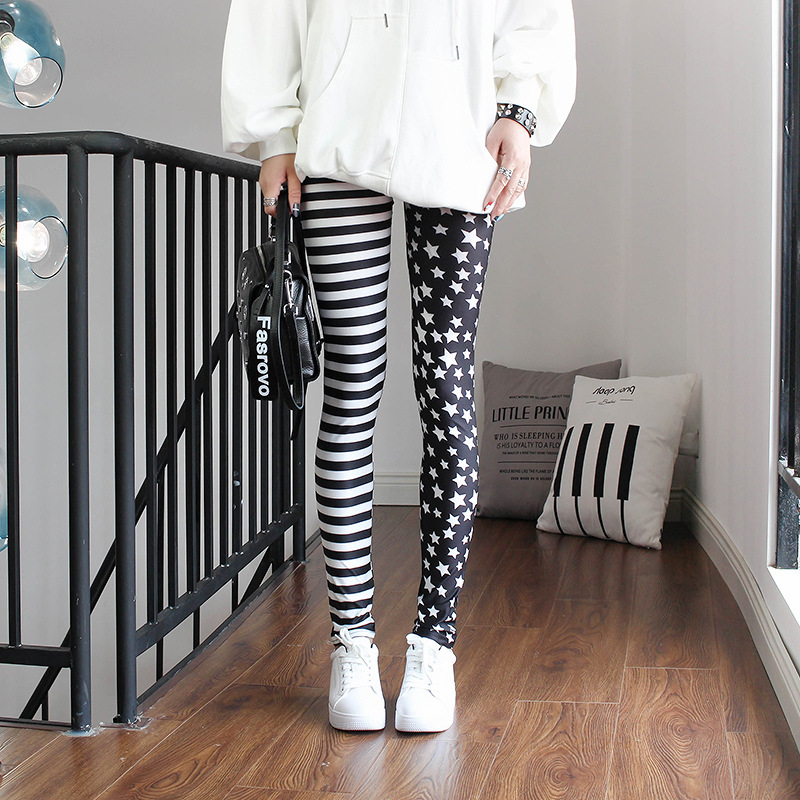 Leggings Sexy occidentaux Camouflage holographique néon sans couture Leggings journal gothique Punk Rock Fitness Legging: 247