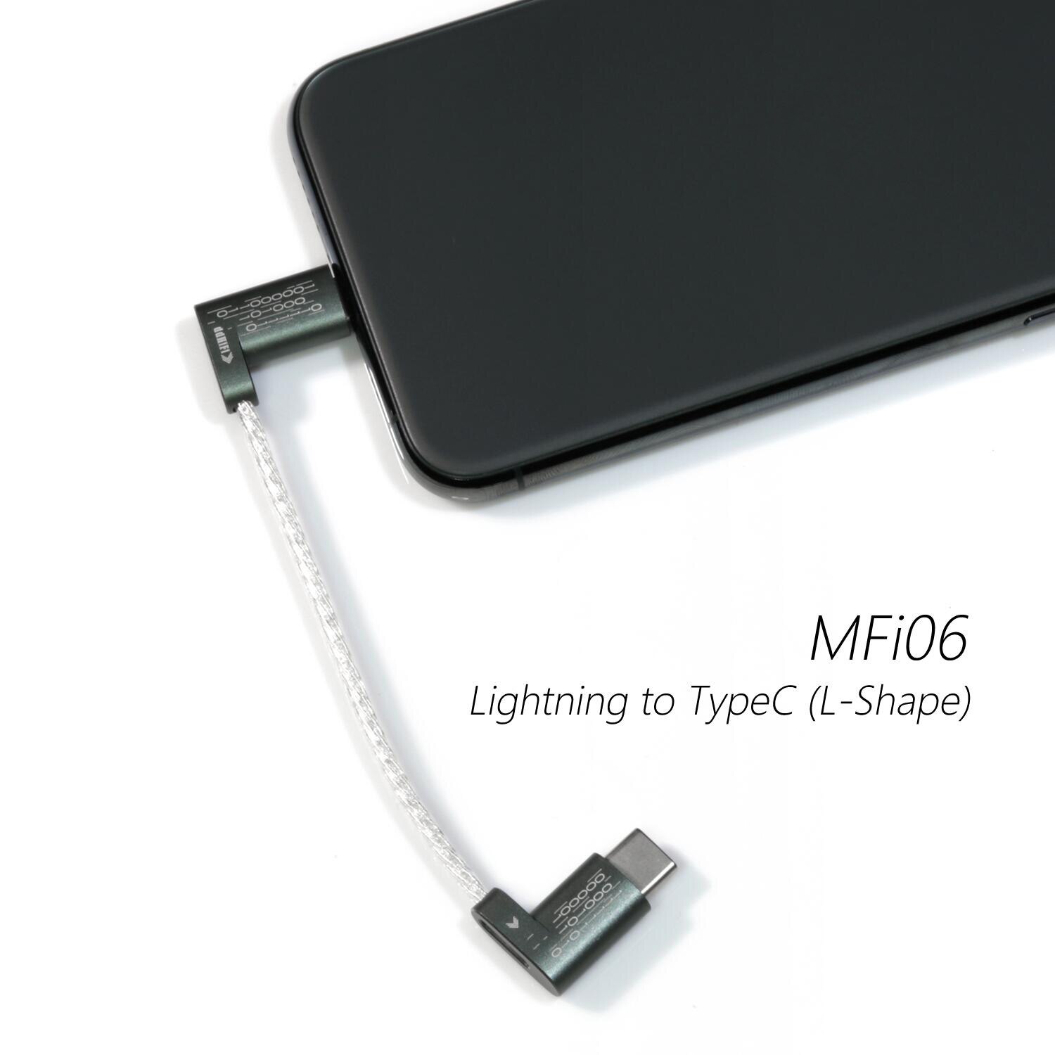 Dd Ddhifi MFi06 Lightning Naar Usb Type C Data Kabel Voor Aansluiten Ios Apparaten Met Usb Type C Audio Apparaten