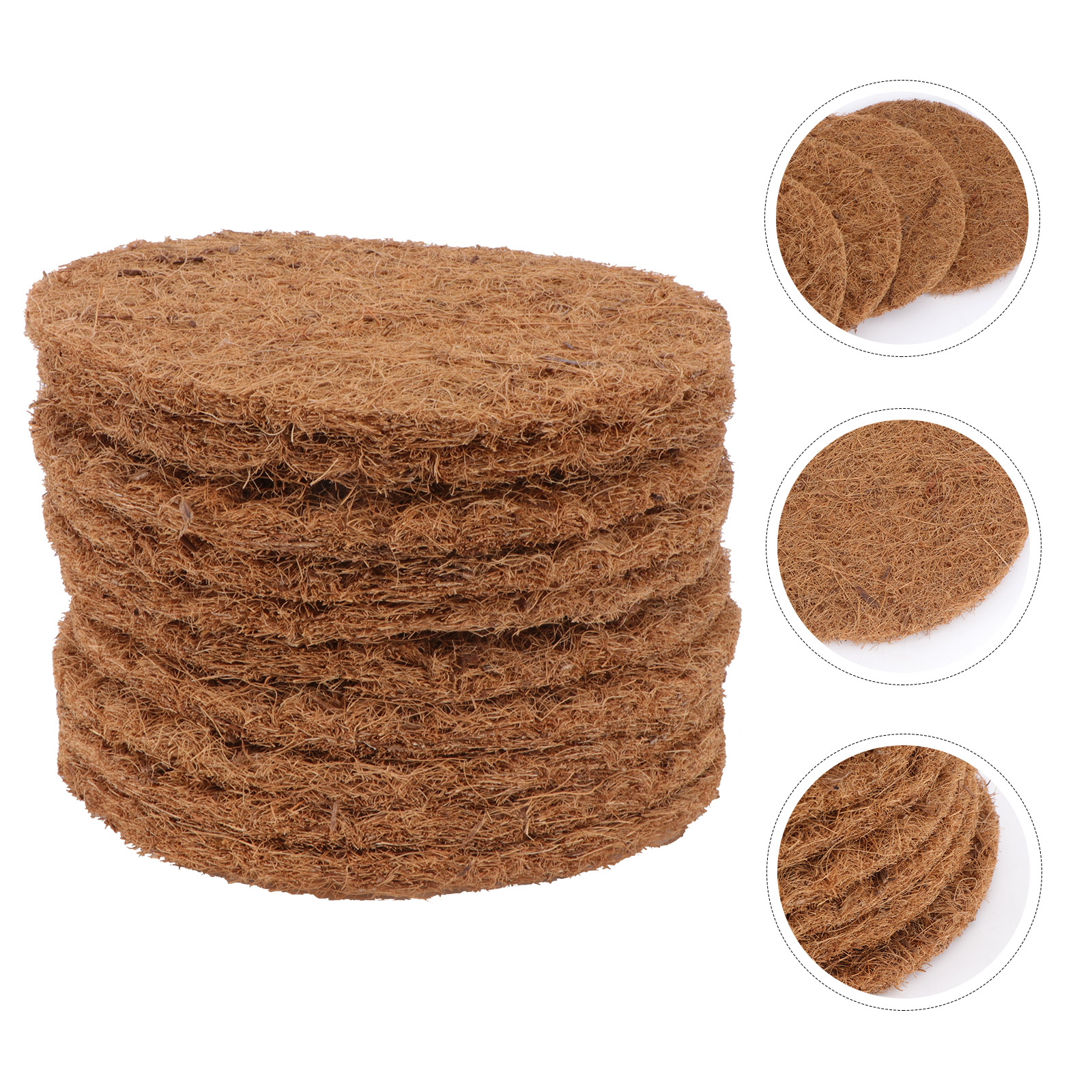 Ronde Duif Nest Pad Kooi Nestelen Duif Mat Fokken Pads Kokosnoot Eieren Vezel Kip Kokosdoos Huis Duif Levert Liner