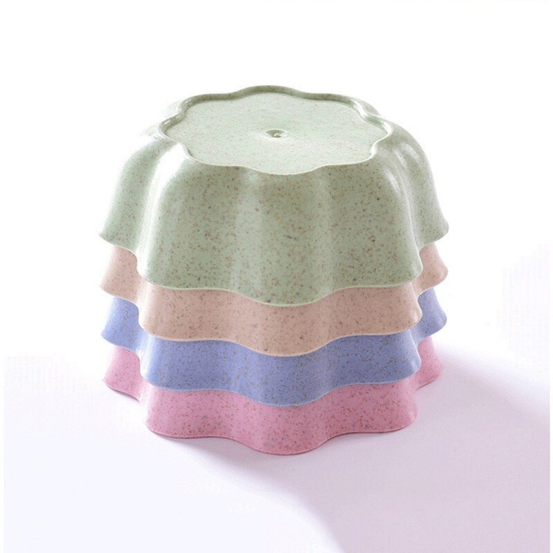 Seasoning Dish Flower Heart Round Shape Snack Plate for Sugar, Soy Sauce, Vinegar and Almost All Kinds of Seasoning Pink Flower