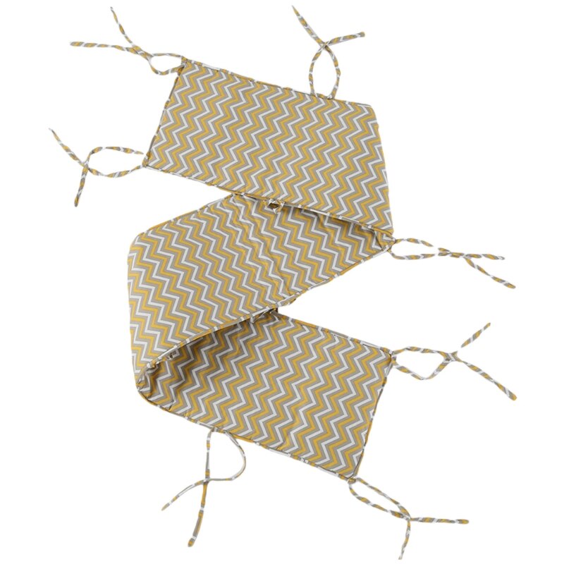 Osłona robić łóżeczka dla dziecka poduszka robić łóżeczka dla noworodka dekoracja pokoju miękkie bawełniane łóżko dla niemowląt ochraniacz: 2