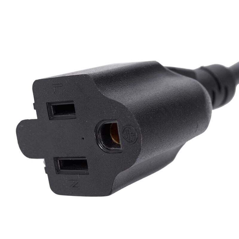 Iec 320 c14 stecker auf  c5 buchsen adapterkabel mit 1ft iec 320 c14 steckern auf nema 5-15r 3 -polige buchse pc-netzteil