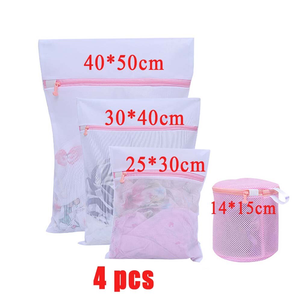 Waszak huishoudelijke waszakken met rits delicate bh's lingerie slipjes waszakken ondergoed kleding opbergruimte voor thuis