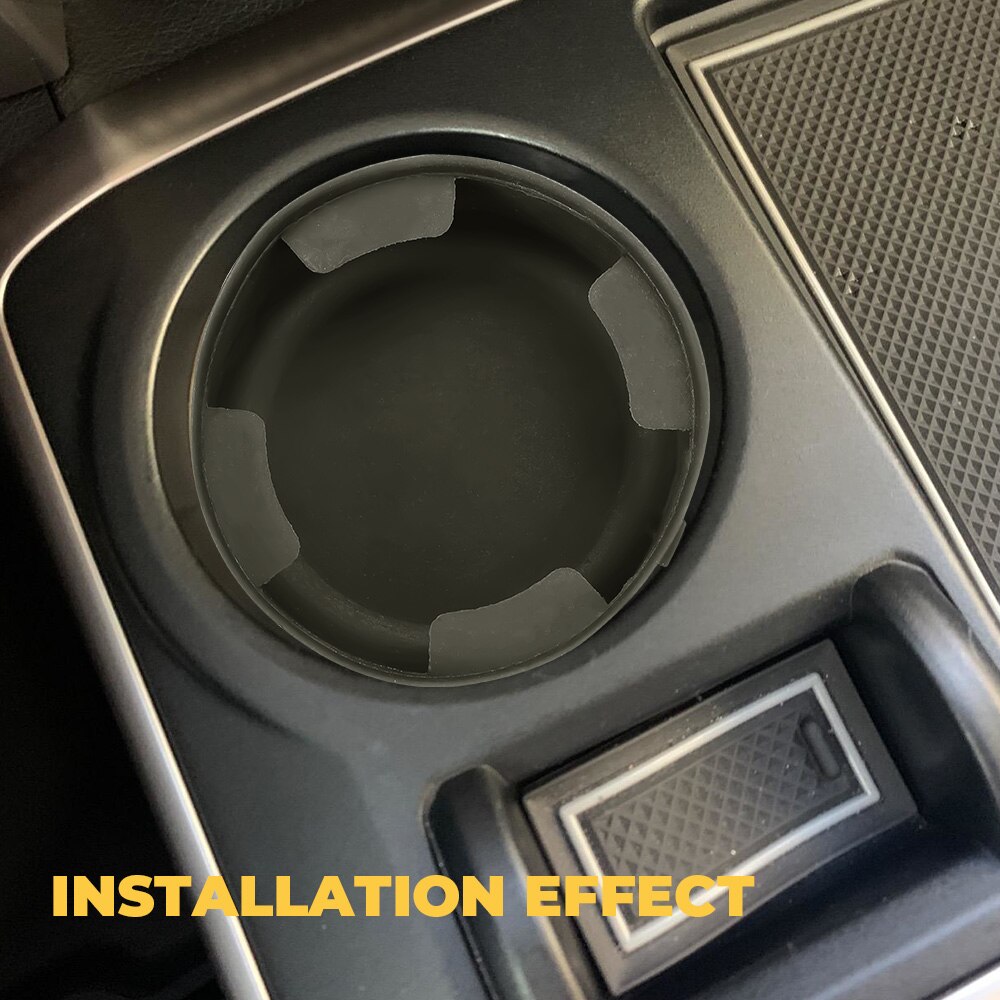 3" Silicone Cup Holder Insert For Chevrolet Trailblazer 2002 For GMC Envoy For Buick Rainier 88986013 Drink Holders