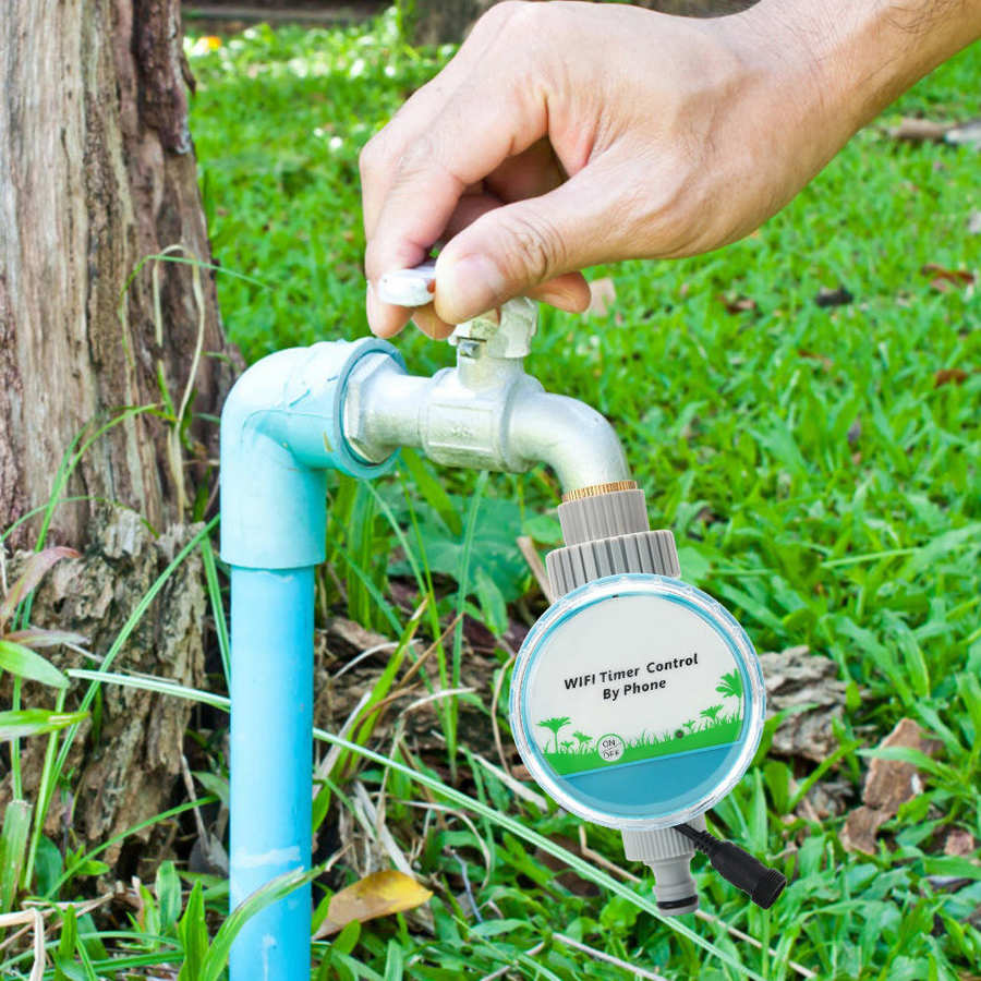 garden water timers 5V WIFI Phone Remote Irrigation Watering Controller Solenoid Valve Controllers for Garden irrigator