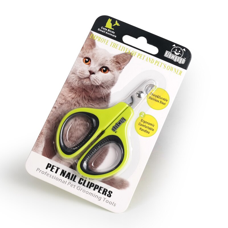 FLOWGOGO Professionele Rvs Kat Nagelknipper Huisdier vogels Nail Schaar Nail Cutter Puppy Pet Grooming