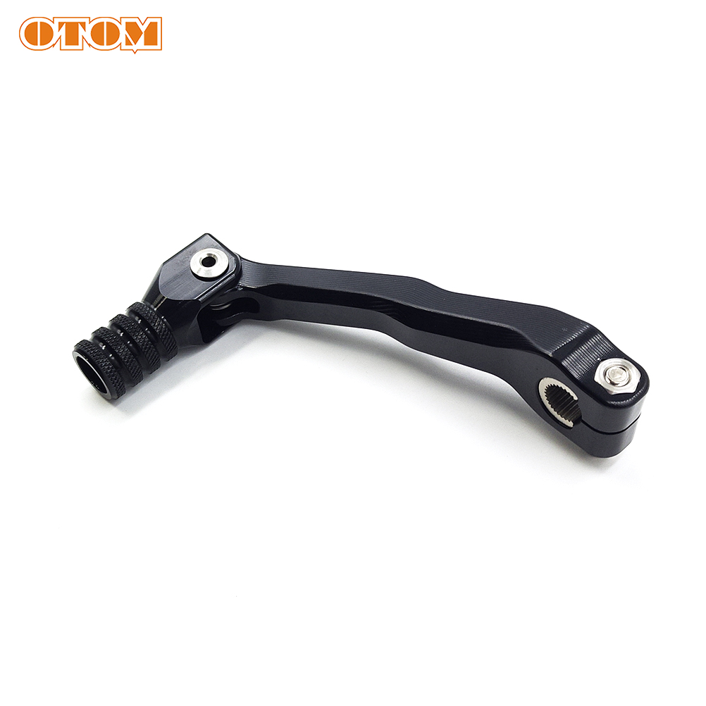 OTOM Motorcycle Gearshift Lever Engine Hose Water Pipe Two-stroke 250 Ignition Coil For HENGJIAN HJ250H LONCIN MT250 Motocross: Shift Lever Black