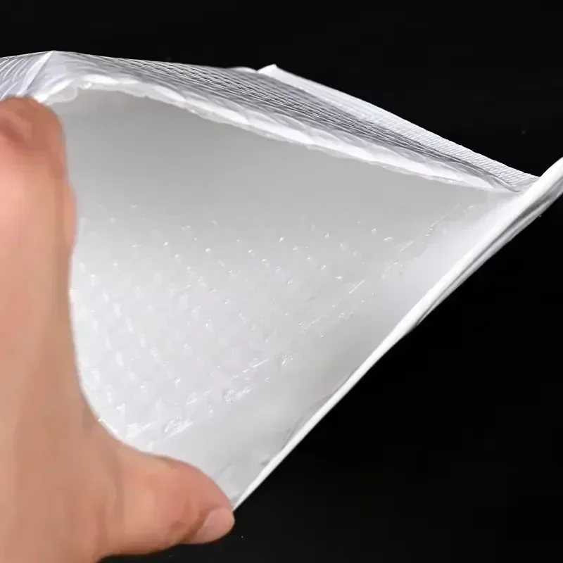 Bolsa de sobres de burbujas de 10/100 Uds., sobres de burbujas de espuma impermeables, bolsas de sobres de , bolsa organizadora de embalaje autosellada de plástico