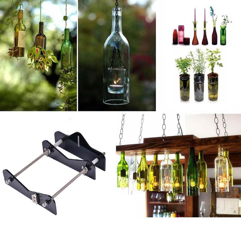 Glass Bottle Cutter Tool for Bottles Cutting Glass Bottle-cutter DIY Cut Tools Machine: black