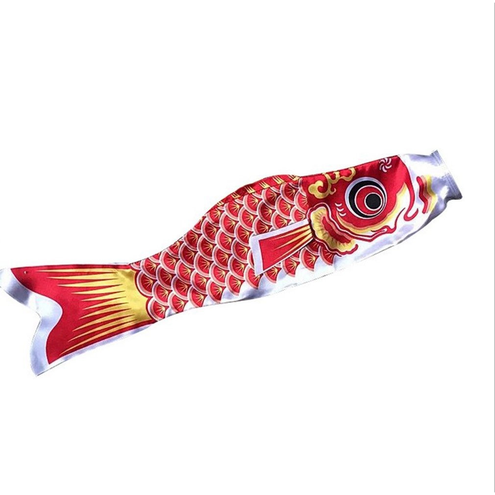 55cm Koi Nobori étanche japonais carpe vent chaussette Streamer suspendus coloré poisson drapeau décor cerf-volant Koinobori pour les enfants