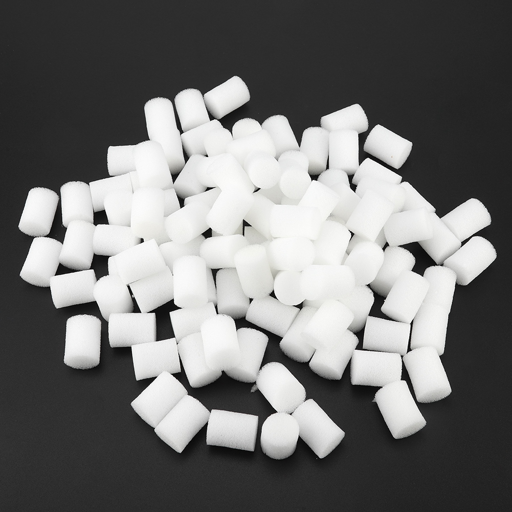100 Pcs/Set Hydroponic Sponge Planting Gardening Tool Seedling Vegetable Cultivation Sponges Greenhouse 19mmX25mm