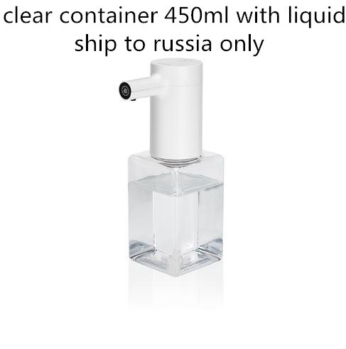 Xiaomi Eco-System Brand Lebath Auto Induction Foam Soap Dispenser Hand Washer 1500mah Battery Charge 450/250ML Capacity PK MiniJ: liquid clear 450ml