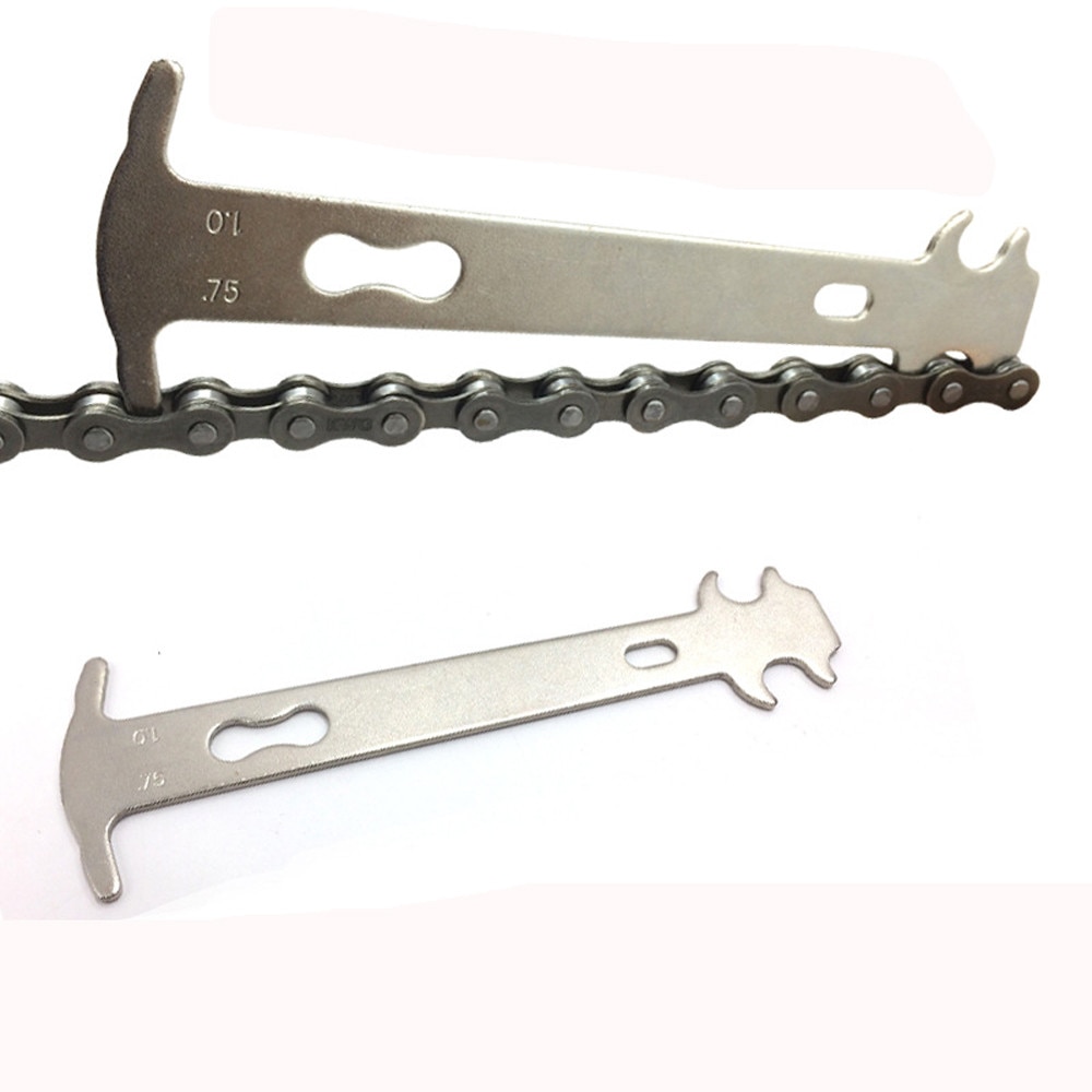 1pc cykel kedja slitage indikator bergsväg mtb cykel checker kit multifunktionella tillbehör reparationsverktyg