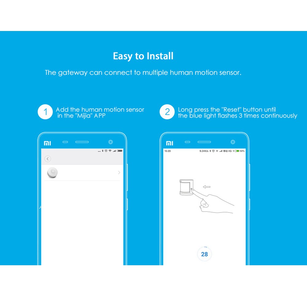 Mi mi jia Aqara Menschlichen Körper Sensor Bewegung Gefühl Licht Intensität Erkennung ZigBee Drahtlose Xiao mi Smart Home Für mi hause APP