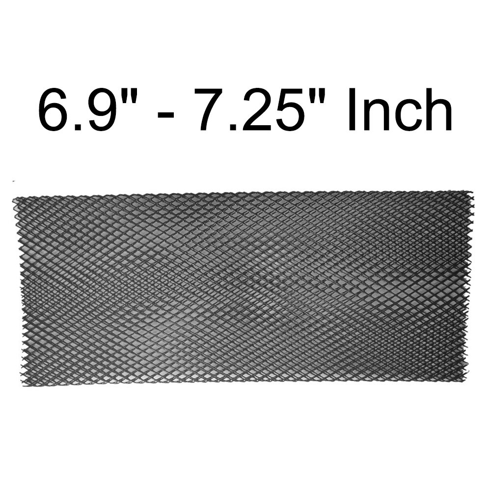 6.9"-8" Heavy Duty PVC Scuba Diving Tank Protective Mesh Dive Cylinder Tank Mesh Protection: 7Inch Black