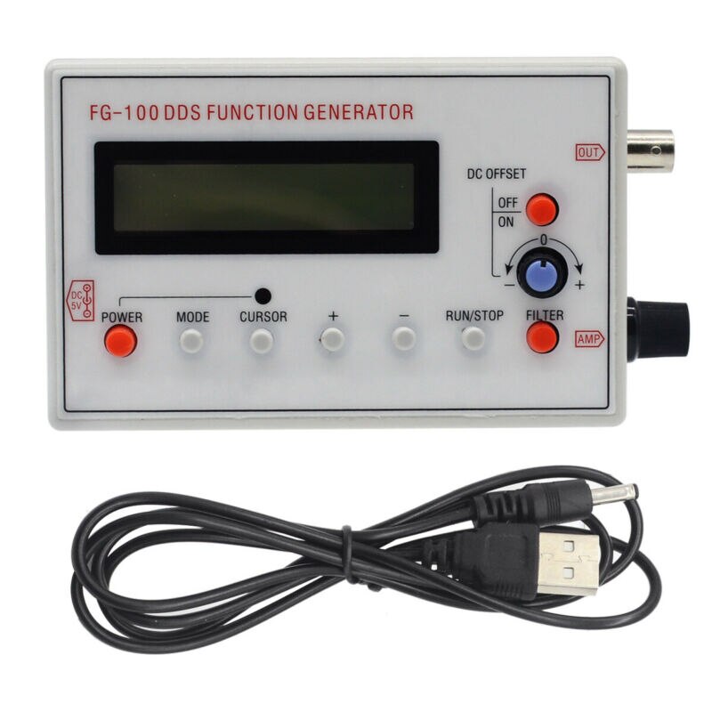 1Hz-500kHz DDS Function Signal Generator Sine + Triangle + Square Wave Module SSR