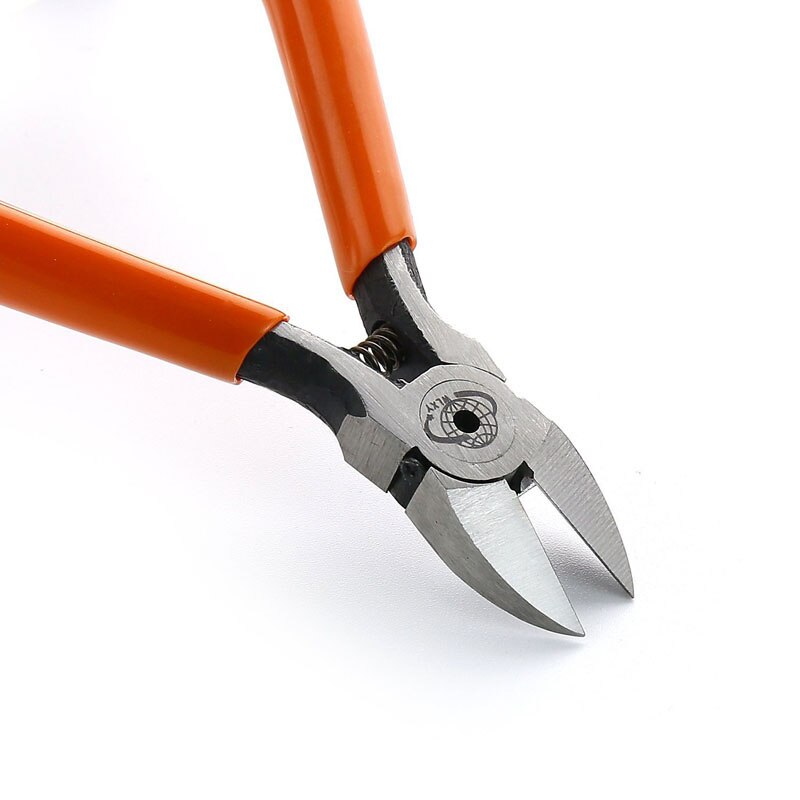 (2pcs/ lot) Stainless Steel Diagonal Pliers Nipper Durable Cable Side Cutter Plier Cable Scissors Shear Handy Wire Cutting Tool