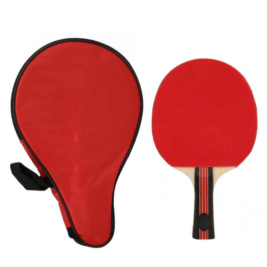 Table Tennis Bats REGAIL Adult Teenager Single Table Tennis Bats Racket Training Practicing with Storage Bag Table Tennis Tool: A